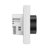 Thermostat intelligent Zhouqiao avec commande vocale, application Wi-Fi, programmation 5+1+1 jours, affichage TFT, matériau PC