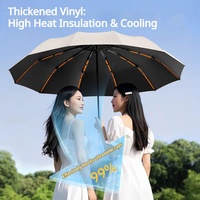 Parapluie surdimensionné à ouverture et fermeture automatiques, pliable, portable, pour affaires, avec logo personnalisé, promotionnel, grand modèle pour deux personnes, grand auvent, unisexe
