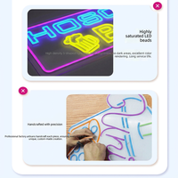 Enseigne néon LED personnalisée, lettres et chiffres sur mesure, alimentation USB, décoration murale pour mariage, anniversaire, bar, chambre
