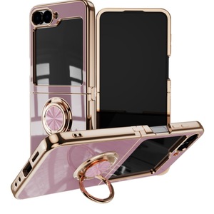 Funda de teléfono con soporte de anillo de dedo magnético de galvanoplastia 6d de lujo para <span class=keywords><strong>Samsung</strong></span> <span class=keywords><strong>Z</strong></span> <span class=keywords><strong>Flip</strong></span> 5 4 3 para <span class=keywords><strong>Samsung</strong></span> <span class=keywords><strong>Galaxy</strong></span> <span class=keywords><strong>Z</strong></span> <span class=keywords><strong>Flip</strong></span> 6 - Product Image 4