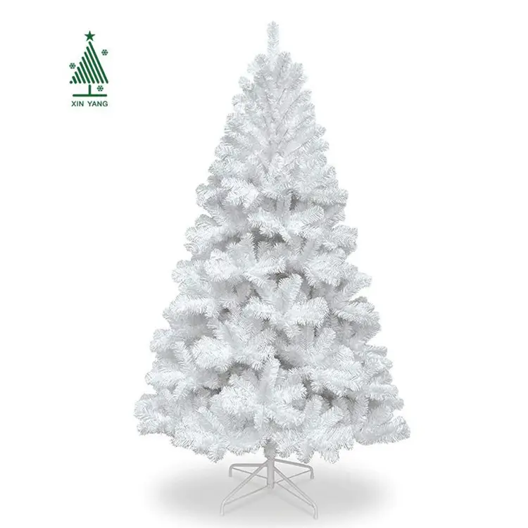 नई थोक उच्च गुणवत्ता हस्तनिर्मित 1.8m उपहार कला शिल्प सफेद क्रिसमस पेड़