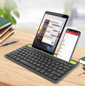 Mini Teclado Inalámbrico BT Portátil, Delgado y Silencioso con Certificación CE Rohs para Apple iPad, iPhone, Tabletas y Teléfonos Android - Product Image 1