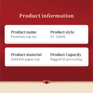 Vaso de Papel Desechable Ecológico de Doble Pared con Aislamiento de Papel de Aluminio, Reciclable, con Logotipo Personalizado Impreso - Product Image 6