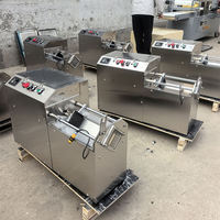Hoge snelheid Automatische 304 roestvrij staal Commerciële Franse Fry Aardappelstrip snijmachine voor Fastfood Centrale Keuken