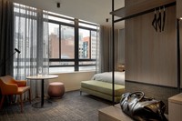 Foshan Moderne 7 étoiles Hôtel Studio Appartements Villa Meubles En Bois Lit Armoire Chambre Ensemble de Meubles