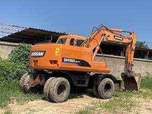 Excavadora de Ruedas Doosan DH150w de 15 Toneladas, Fabricada en Corea del Sur, Modelo 2015, Motor y Bomba Usados, 4001-6000 Horas, Capacidad de Cucharón de 0.75m - Product Image 5