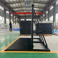 Barrière de sécurité en aluminium robuste pour événements, barrière de contrôle des foules de qualité industrielle et d'entreprise