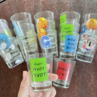 Verres à shot personnalisables avec logo, 2oz/50ml, pour vin, whisky, espresso, verres à shot en forme de balle, vierges pour sublimation