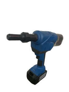Pistola Remachadora Industrial Robusta de Acero Inoxidable, Herramienta Remachadora Eléctrica Inalámbrica a Batería - Product Image 2