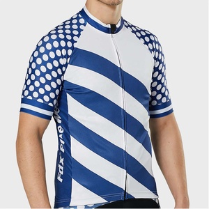 PIHA SPORTS Men Sublimated <b>Cycling</b> Jersey Short Sleeve Full Zipper Quick Dry Breathable Summer <b>Stand</b> Collar Seamless - Product Image 3