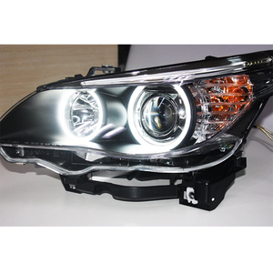 Faro LED para coche <span class=keywords><strong>BMW</strong></span> E60 <span class=keywords><strong>523i</strong></span> 525i Original, sin Kit HID, Angel Eyes CCFL, año <span class=keywords><strong>2004</strong></span> a 2008 - Product Image 4