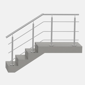 Échelles de <span class=keywords><strong>piscine</strong></span> amovibles en acier inoxydable antirouille 304 316 316L, main courante pour garde-corps - Product Image 4