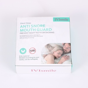Protège-dents anti-ronflement haut de gamme Anti-meulage Anti-ronflement bruxisme embout silicone sommeil garde de nuit pour hommes et femmes - Product Image 2