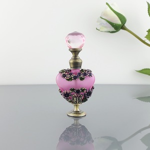 Middle East Retro Fragrance Split <b>Bottle</b> Enamel Painted Essential Oil 5ml Empty Glass <b>Perfume</b> <b>Bottle</b> - Product Image 2