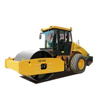 Nouveau Compacteur Hydraulique Xuzhou 14 tonnes XS143, Rouleau Compresseur Monocylindre 14 Tonnes avec Pneus G-23