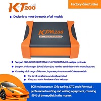 Programador de ECU TCU KT200, Versión Más Reciente, Herramienta de Banco para Eliminación de Códigos DTC, Lectura y Escritura OBD2, Mantenimiento de Múltiples Protocolos