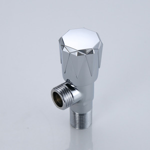 Robinet d'angle Morning Dew finition chromée, filetage mâle, diamètre intérieur standard pour toilettes usage domestique - Product Image 2