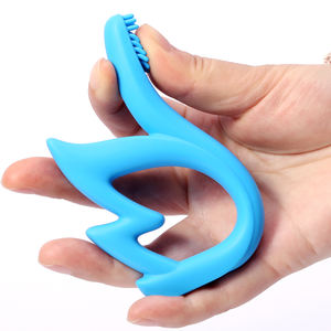 Groothandel Nieuwe BPA-vrije Organische Zachte Op Maat Gemaakte Voedselveilige Siliconen Baby Bijtring Speelgoed - Product Image 6