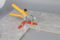 JinYe – Kit de nivellement de carreaux en T, moderne et durable, avec entretoises en plastique réutilisables de 1,5 mm en forme de croix, garantie à vie pour le nivellement des carreaux