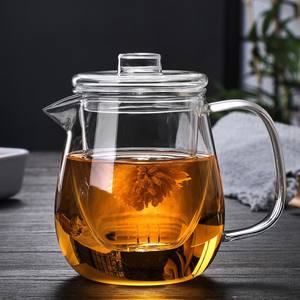 High borosilicate Glass teapot, penguin teapot, thickened household teapot, <b>large</b>-capacity <b>tea</b> <b>pot</b> - Product Image 3