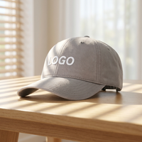 Casquette de baseball non structurée en coton lavé à 6 panneaux, style Richardson 326, avec logo brodé personnalisé, vente en gros