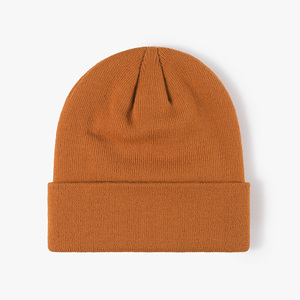 Berretti Invernali Personalizzati in Acrilico 100% Lavorati a Maglia OEM, Cappelli con Risvolto Stampati Digitalmente, Fornitura all'Ingrosso di Abbigliamento Promozionale - Product Image 5