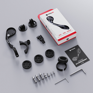 CYCLAMI-Soporte multifunción para ordenador de bicicleta <span class=keywords><strong>MTB</strong></span>, soporte <span class=keywords><strong>GPS</strong></span> para bicicleta de carretera, adaptador de montaje de ordenador para bicicleta, Base de montaje de luz para bicicleta - Product Image 6