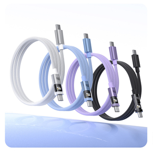 Cable de Datos USB C a Tipo C con Pantalla Digital de 100W 5A 1.2M 2M, Carga Rápida para Teléfonos Móviles, Precio al por Mayor - Product Image 3