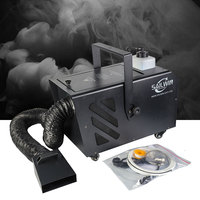 Nuevo Modelo 2026 DMX512 1500W RGBY IP33 Máquina de Humo Vertical con Columna de Aire y Niebla de Agua para DJ, Actuaciones en Escenario y Conciertos