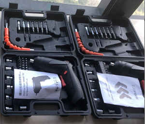 CAMPEGGI Ensemble de <span class=keywords><strong>tournevis</strong></span> <span class=keywords><strong>électrique</strong></span> rechargeable mini 47 pièces pour l'installation de meubles domestiques et la maintenance des télécommunications - Product Image 1