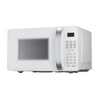 Four à micro-ondes numérique de 20 L avec 10 niveaux de puissance, commande par membrane, fonction de dégivrage et verrouillage de sécurité pour enfants