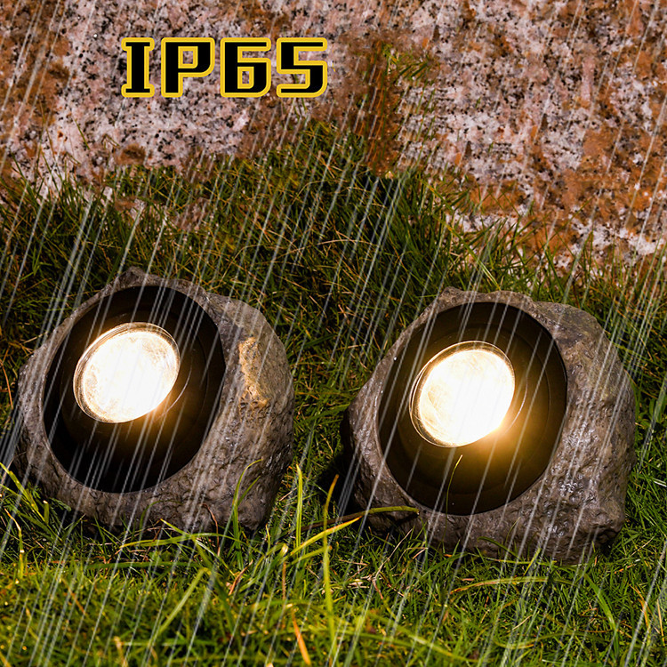 Solar LED Garden Landscape Light IP65 Waterproof Outdoor Modern Decorative Warm White Light for Garden Courtyard