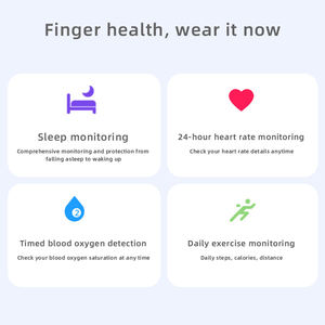 Nouvelle bague connectée santé 2026 R08 – Moniteur de fréquence cardiaque, d'oxygène sanguin et de sommeil, tracker d'activité, étanche 5ATM, GPS, pour hommes et femmes, avec application - Product Image 4