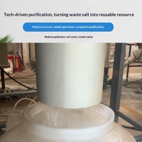 Equipo de Reciclaje de Recursos Salinos en Aguas Residuales con Alto Contenido de Sal, Evaporador de Concentración Multiefecto para Química y Metalurgia
