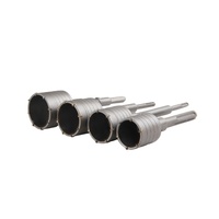 Foret perforateur rotatif pour murs, perceuse à percussion, découpeur de trous pour climatiseur, foret pour béton creux, perforateur de trous d'eau