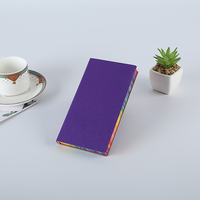 Carnet de voyage A6 personnalisable à couverture souple, agenda en cuir PU avec reliure cousue à la main