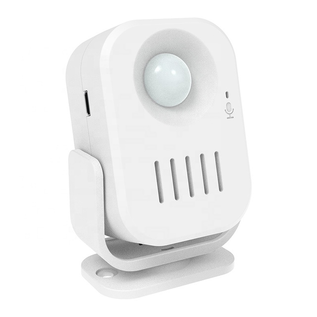 Factory Supply Recordable Voice Reminder Player Infrared Human Induction Motion Detection Welcome Doorbell