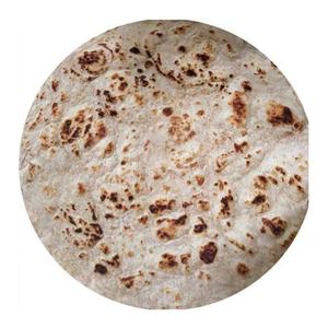 Couverture en polaire de flanelle tricotée super douce pour bébé et adulte Burrito rond Tortilla Wrap Cobija Pizza Design inspiré - Product Image 5