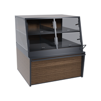 Étagère de présentation pour boulangerie, design multi-niveaux grande capacité. Idéal pour la présentation du pain dans les supermarchés et les pâtisseries.