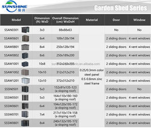 Large Outdoor <strong>Storage</strong> Shed, Sheds &amp; Outdoor <strong>Storage</strong> for Backyard Patio Lawn, <strong>Tall</strong> Metal <strong>Garden</strong> Sheds for Bike - Product Image 5