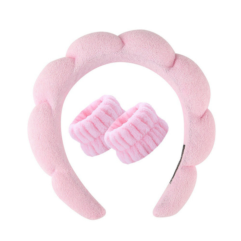 Dos pulseras rosas