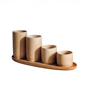 Gobelets à café/thé jetables en bambou écologiques en gros du Vietnam - Haute qualité, meilleur prix pour les boissons chaudes Eco2go Vietnam - Product Image 1
