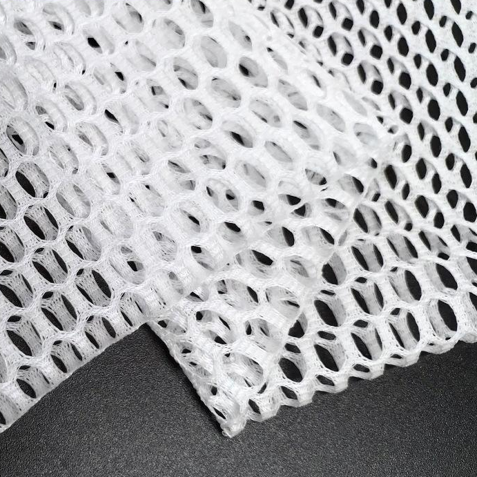 Double layer Net Fabric with Hard