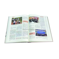 Libro Encuadernado con Tapa Dura de Papel A4 Personalizado de Fábrica OEM, Laminación Mate en el Lomo, Estampado UV, Logotipo en Relieve