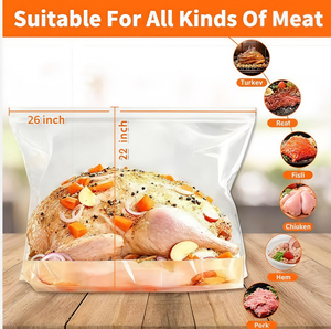 Sac <span class=keywords><strong>de</strong></span> marinade pour dinde <span class=keywords><strong>de</strong></span> qualité alimentaire, résistant à la chaleur, en PA/PE, pour cuisson directe <span class=keywords><strong>de</strong></span> la dinde après marinade - Product Image 4