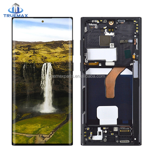 Pantalla OLED Truemax Completa con Marco para <span class=keywords><strong>Samsung</strong></span> <span class=keywords><strong>Galaxy</strong></span> <span class=keywords><strong>S22</strong></span> <span class=keywords><strong>Ultra</strong></span> 5G, Pantalla LCD para Teléfono Móvil, Digitalizador, Ensamblaje para Smartphone - Product Image 2