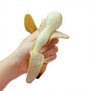 Juguete Sensorial Antiestrés de Plátano Pelado TPR, el Más Popular, Elástico y Blandito, para Niños y Adultos - Product Image 3