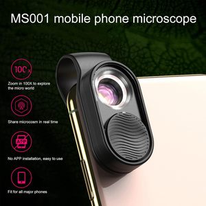 Lumière LED universelle pour appareil photo de téléphone, micro-lentilles de poche, clip optique, objectif de microscope mobile à grossissement 100X - Product Image 5