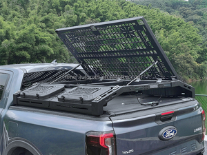 Versátil rodamiento de carga superior modificado camioneta cama barras de carga <span class=keywords><strong>jaula</strong></span> Universal ajustable portaequipajes <span class=keywords><strong>para</strong></span> camión de cabina de tripulación - Product Image 4