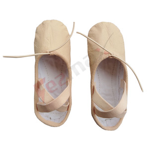 Zapatillas de Ballet con Suela de Cuero Genuino de Primera Calidad, Pantuflas Suaves con Forro de Algodón de FEZMAX - Product Image 2